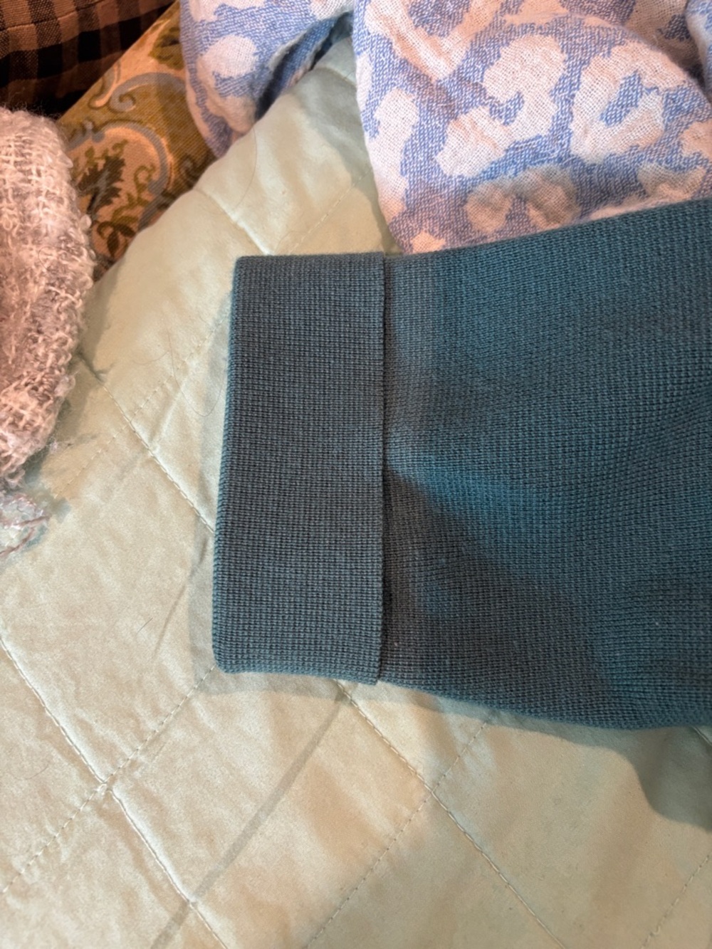 Lightly worn Sézane Betty - XL, Sage, Never Laundered - Picture 6 of 7